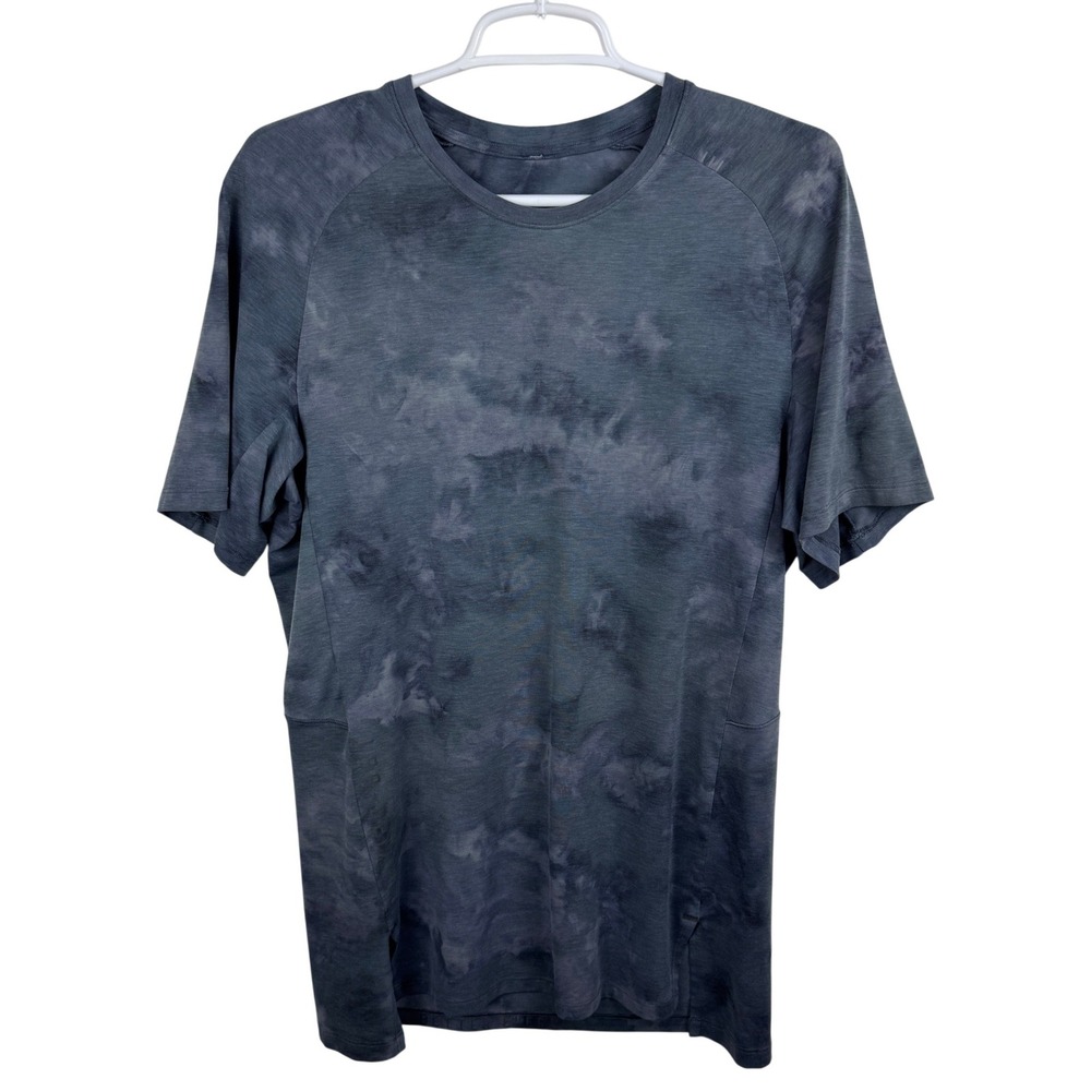 Lululemon Men's Large Short Sleeve Crew Neck‎ Tie Dye Athleisure T-Shirt
